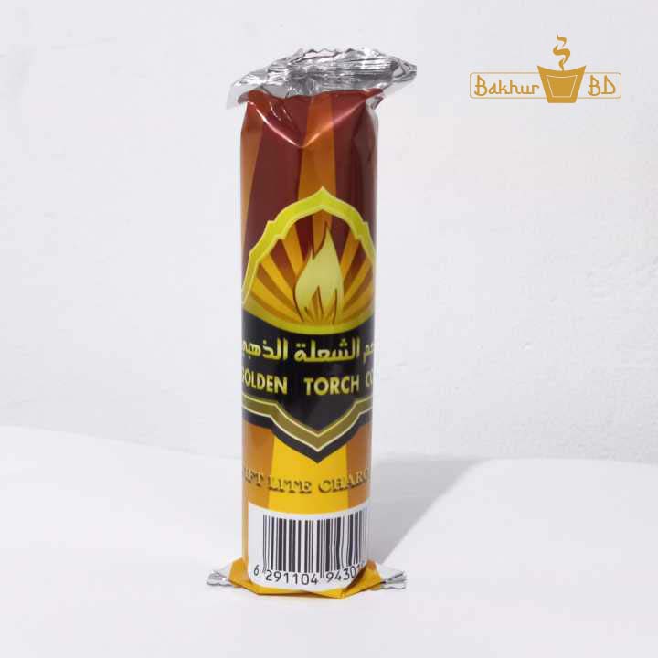 YKS Wholesale Fast Lighting Golden Torch Coal Shisha Hookah Charcoal Round Tablets